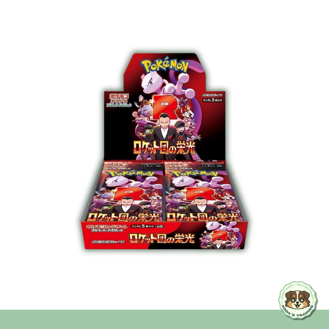 Pokémon TCG: Glory of Team Rocket Booster Box (Japanese | SV6a)